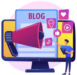 WebDigi Infotech develops customized and SEO friendly blogging websites